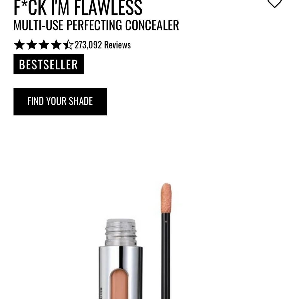 I’ll Makiage F’$ck I’m flawless concealer shade 09 new w/box seamless coverage❤️